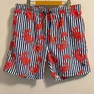 Men’s US Polo Assn crab swim trunks  board shorts lined size XL